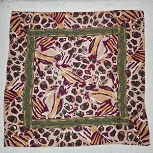 NWT LIZ CLAIBORNE Animal Print Rayon Scarf